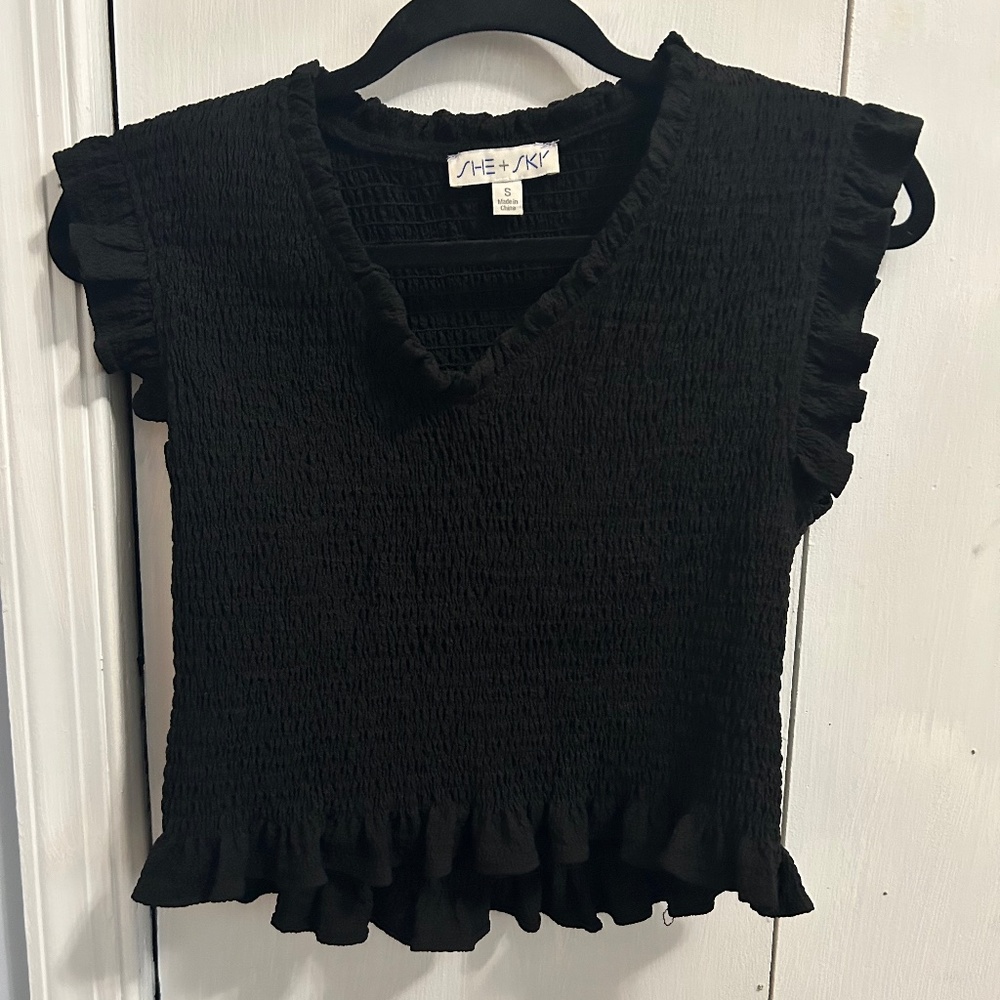 Smock style top